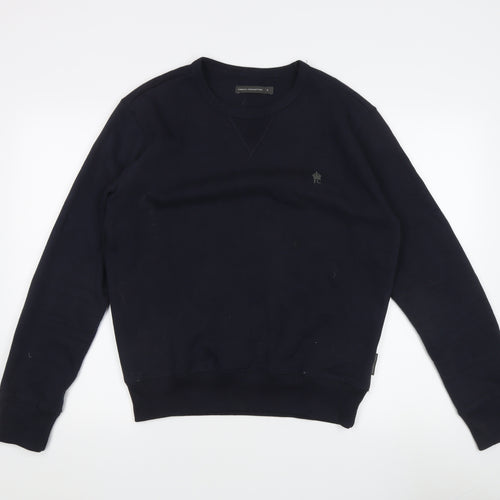 French Connection Men’s Black S Pullover Sweatshirt