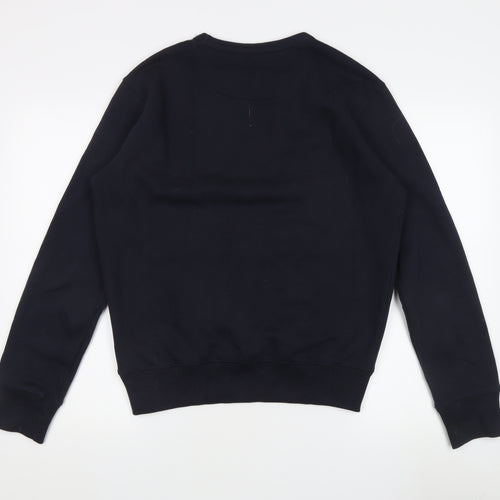 French Connection Men’s Black S Pullover Sweatshirt