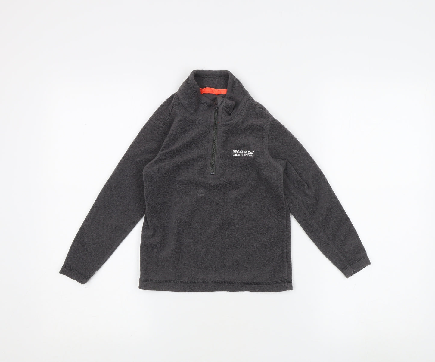 Regatta Girls Black Fleece Sweatshirt, Size 6, Outdoor Pullover