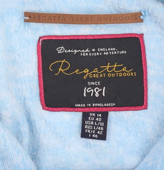 Regatta Women's Blue Jacket Size 14 Casual Outdoor