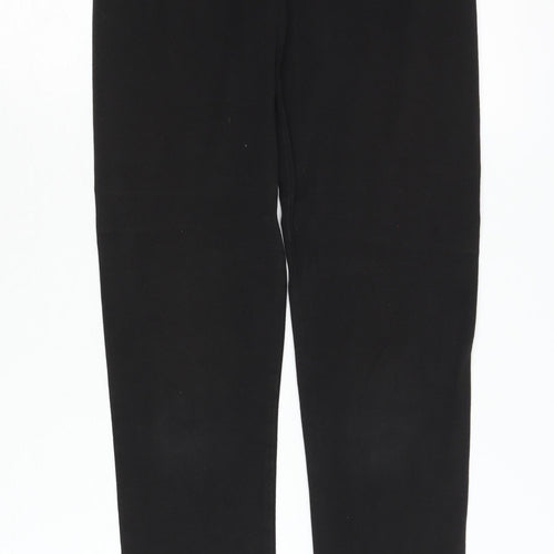 Puma Girls Black Leggings Size 11-12Y Activewear