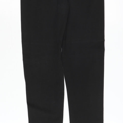 Puma Girls Black Leggings Size 11-12Y Activewear