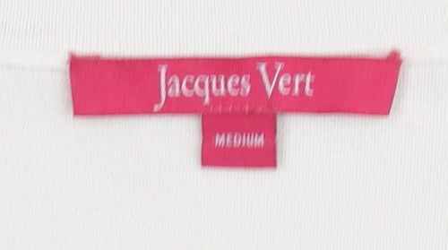 Jacques Vert Women's Ivory Round Neck Jumper M