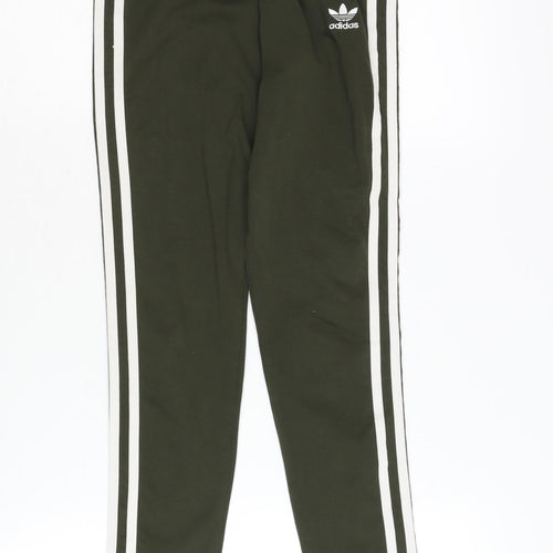 Adidas Women's Green XS Leggings for Gym & Running