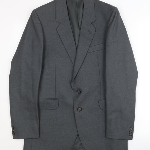 Centaur Men's Grey Regular Fit Blazer Size 38