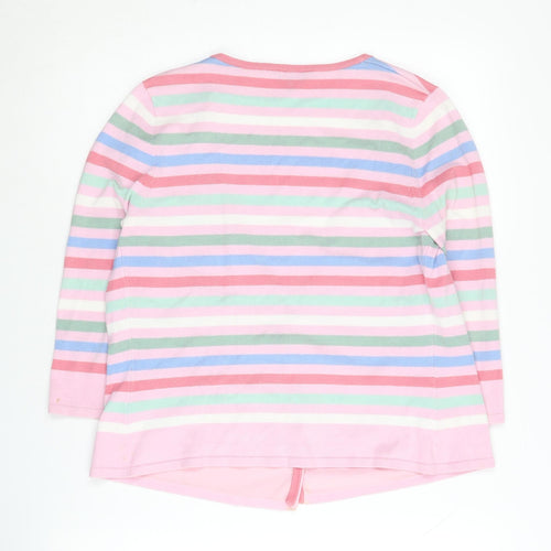 Jasper Conran Women's Multicoloured Striped Cardigan M