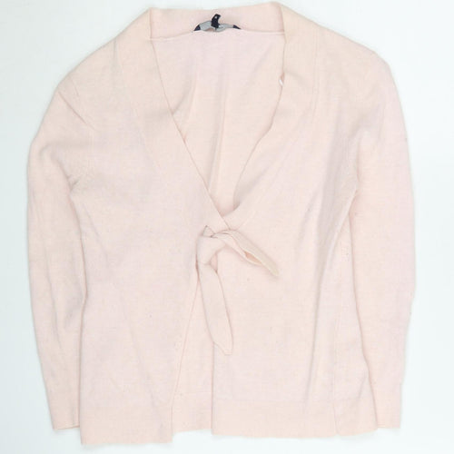 Jasper Conran Women's Pink Wrap Jumper, Size S