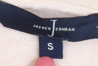 Jasper Conran Women's Pink Wrap Jumper, Size S