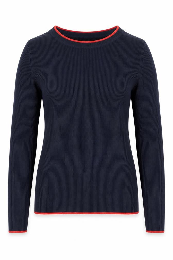 Front view of Jacqueline de Yong Women's Black jumper L