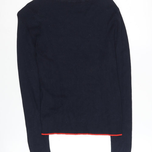 Jacqueline de Yong Women's Black Pullover Jumper L