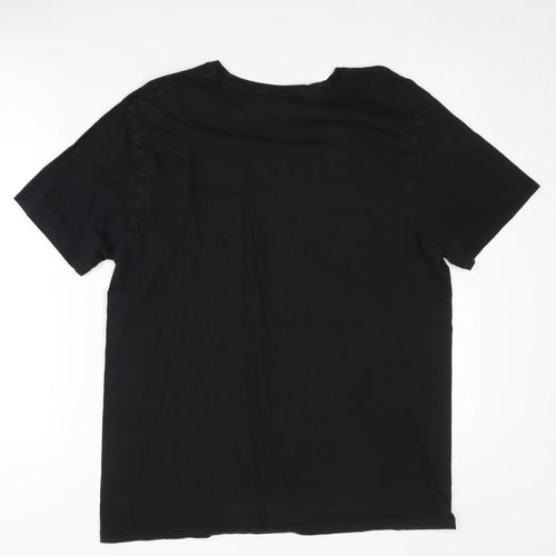 Champion Men's Black XL Crew Neck T-Shirt