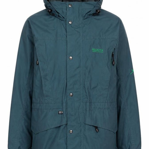 Regatta Men's Green Parka Jacket S Waterproof