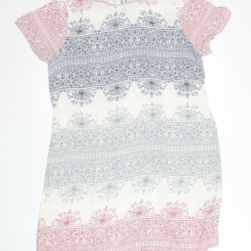 White Stuff Women’s Multicoloured Shift Dress Size 14