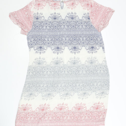 White Stuff Women’s Multicoloured Shift Dress Size 14