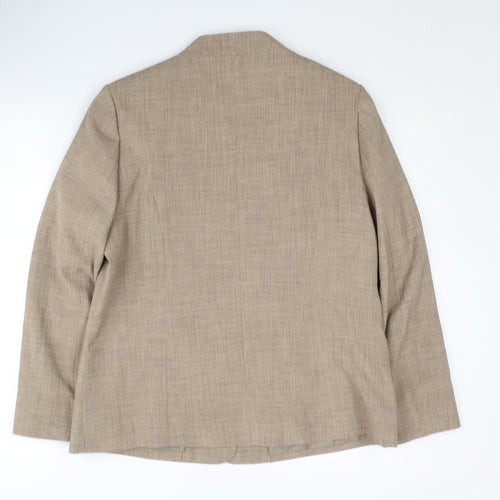 Honor Millburn Women’s Beige Suit Jacket Size 14