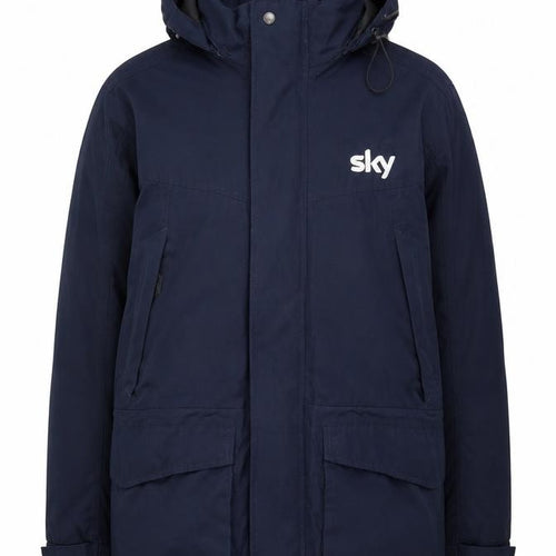 Regatta Men's Blue Hooded Waterproof Parka Jacket M