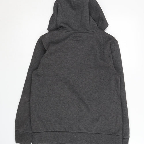 Converse Boys Grey Hoodie M Full Zip Casual
