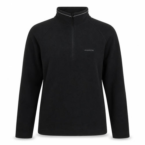 Craghoppers Women's Black Fleece Sweatshirt, Size 8, Hiking