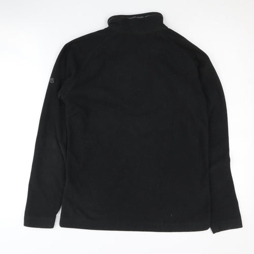 Craghoppers Women's Black Fleece Sweatshirt, Size 8, Hiking