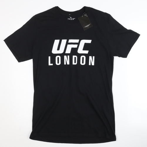 UFC Men's Black Graphic Print T-Shirt M