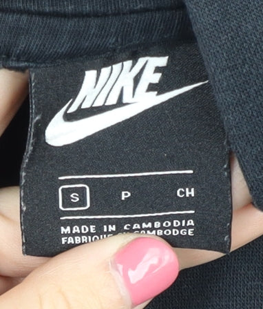 Nike Men's Black Pullover Hoodie Size S