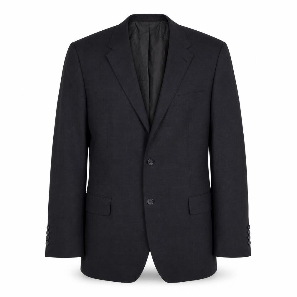 Front view of Jeff Banks Men’s Grey Blazer Regular Fit 44