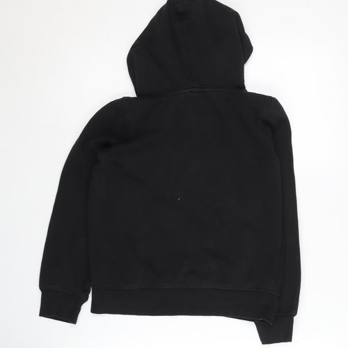 H&M Boys Black Hogwarts Hoodie Pullover Size 11 Years