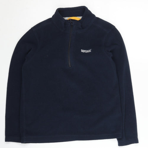 Regatta Boys Blue Fleece Pullover Sweatshirt Size 13