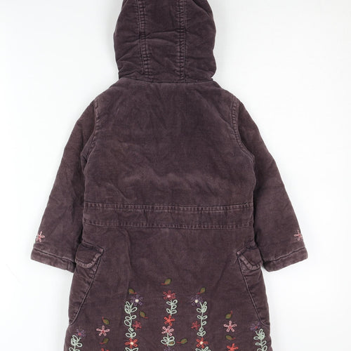 Rocha John Rocha Girls Brown Duffle Coat 3 Years