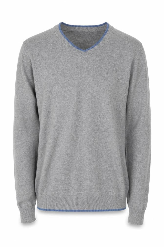Front view of Bäumler Grey Jumper, size S.