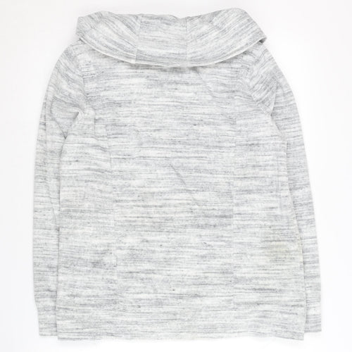 Tommy Hilfiger Women's Grey Pullover Hoodie, Size L