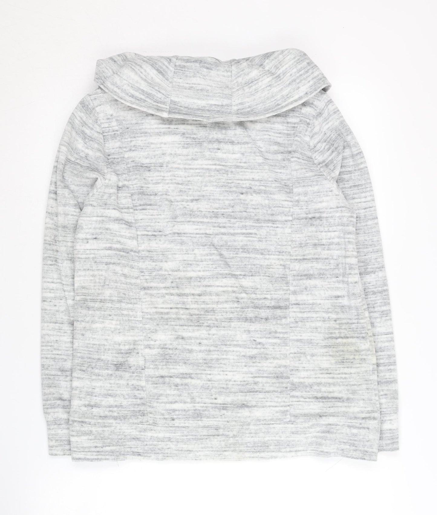 Tommy Hilfiger Women's Grey Pullover Hoodie, Size L