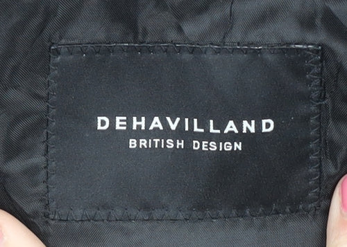 Dehavilland Men's Grey Blazer, 44 Long, Business Jacket