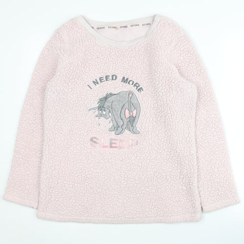 Disney at George Eeyore Pink Fleece Jumper Women’s 12-14