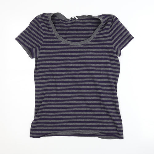 Kew 159 Women's Striped Scoop Neck T-Shirt - Small