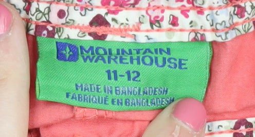Mountain Warehouse Girls Pink Shorts 11-12 Years