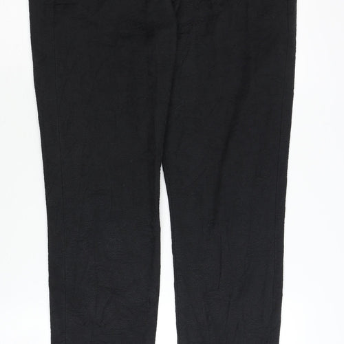 Elements Women's Black Trousers Size 10 Cotton Blend