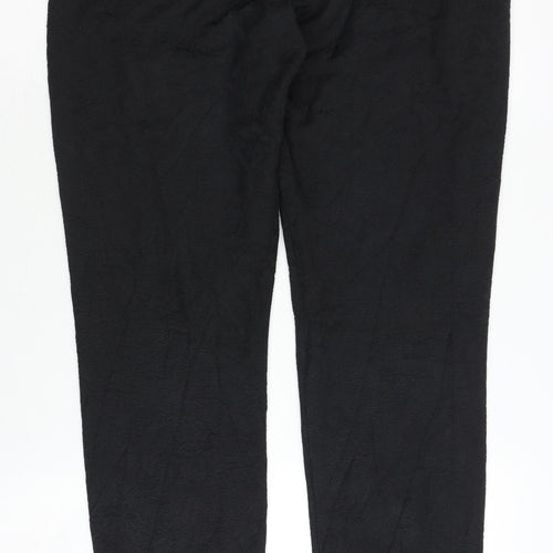Elements Women's Black Trousers Size 10 Cotton Blend