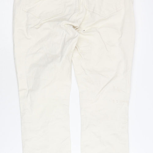 Boden Women's Ivory Jeans Size 12 Long