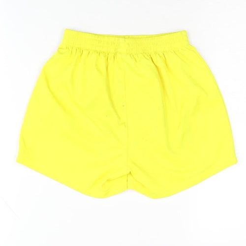 New Balance Boys Athletic Yellow Football Shorts - Size 6-7Y