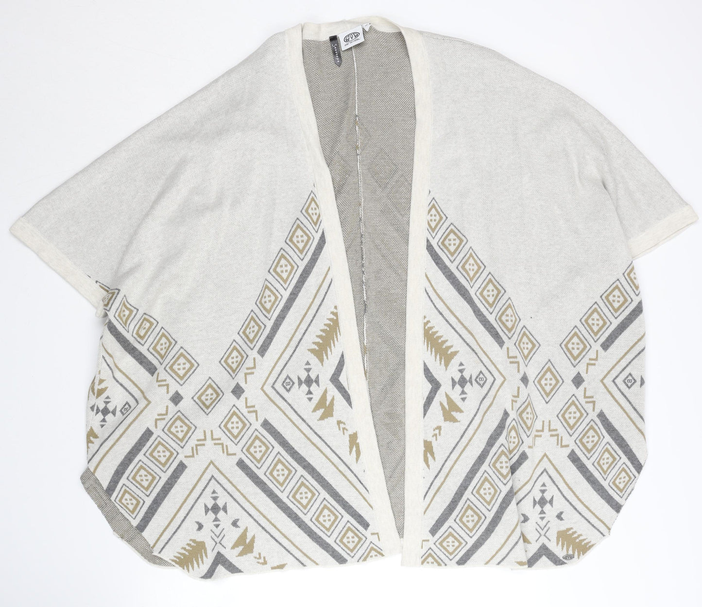 Animal Women's Ivory Cape Jumper Size 10