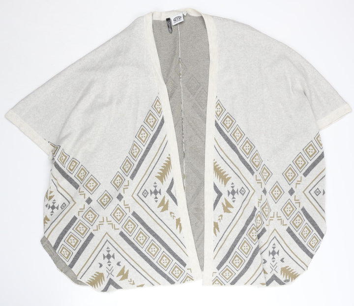 Animal Women's Ivory Cape Jumper Size 10
