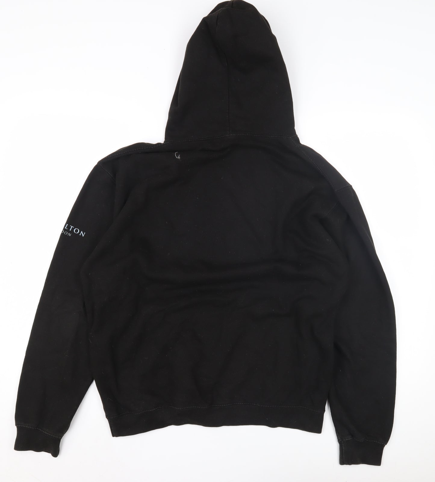 Hamilton Unisex Black Logo Hoodie M Musical Theme