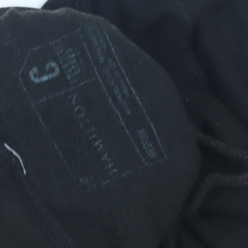 Hamilton Unisex Black Logo Hoodie M Musical Theme