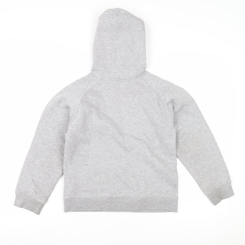 Nike Boys Grey Fleece Pullover Hoodie 9-10 Years