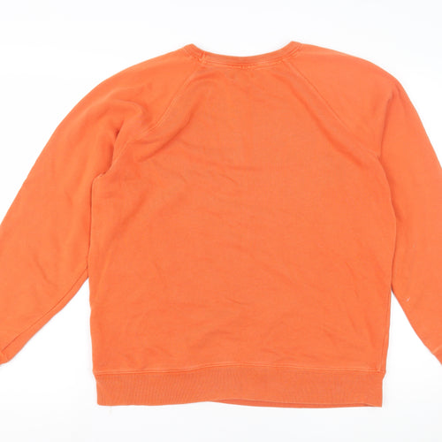 GapKids Boys Orange Baseball Logo Sweatshirt 13-14 Years