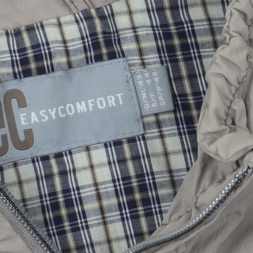 EasyComfort Women's Beige Parka Coat Size 14