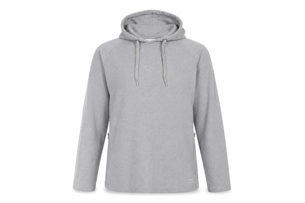 Front view of Trespass Women's Grey Pullover Hoodie, size S