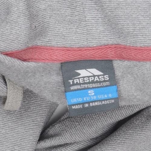 Trespass Women's Grey Pullover Hoodie Size S