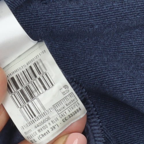 Decathlon Men’s Blue XL Pullover Fleece Sweatshirt